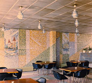 Альберт Смирнов. Мозаика, интерьер кафе, 1986 г.